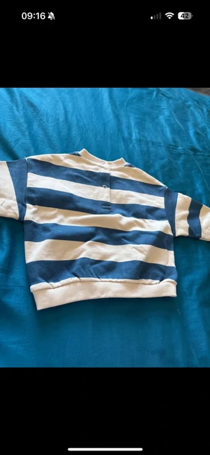 pull marinière neuf avec étiquette - photo numéro 2