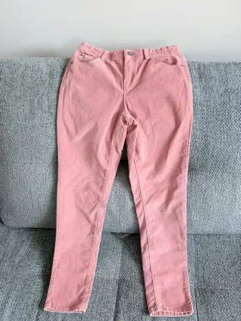 Pantalon fille  velours Kiabi