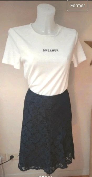 🌼Jupe mi longue dentelle Burton taille 38🌼