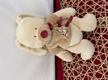 Lapin "Bastien" NICOTOY doudou beige