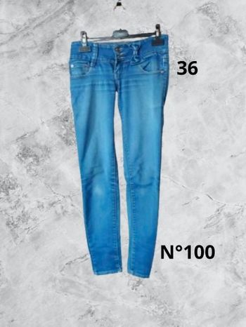 N°100 Jean bleu T36. BY Sasha.
