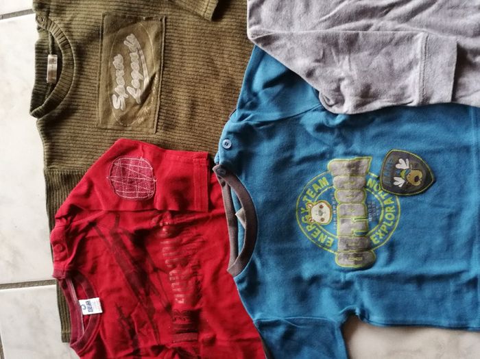 Lot 5 t shirts - photo numéro 3