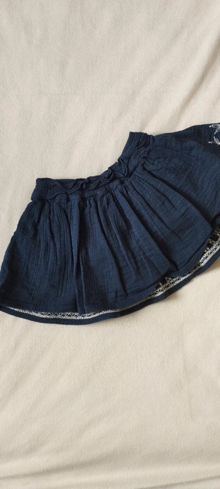 Jupe bleu 18 MOIS - photo numéro 3