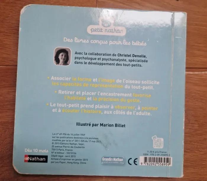 Livre puzzle vole, petit oiseau - photo numéro 2