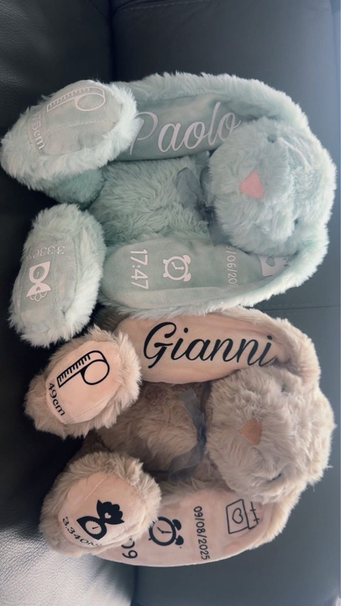 Doudou personnalisé - photo numéro 2