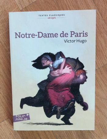 Livre Notre-Dame de Paris - Victor Hugo