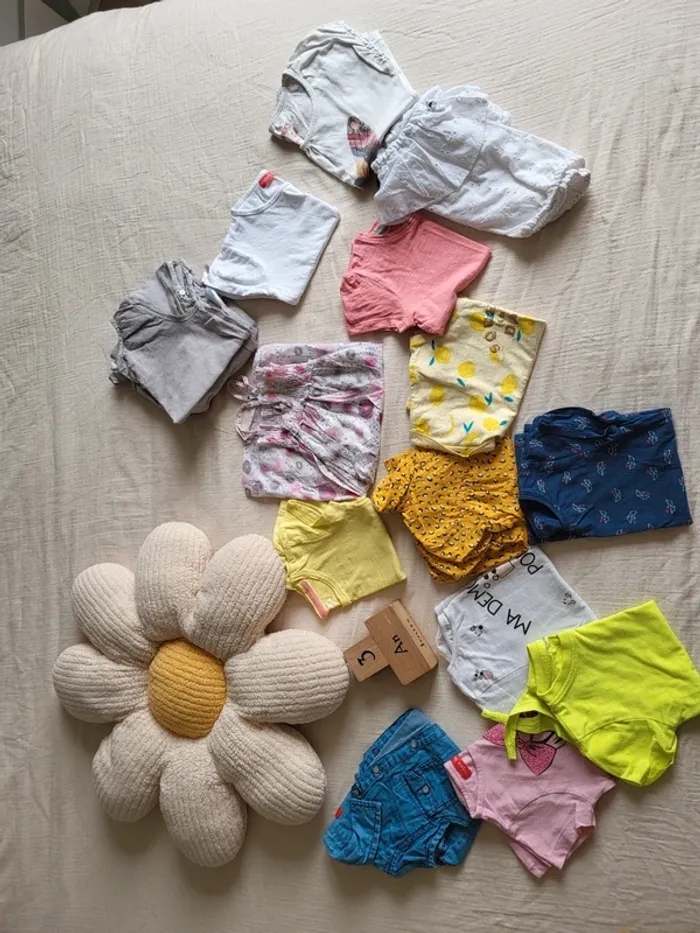 Lot de t-shirts manches courtes petits prix en très bon état - photo numéro 2