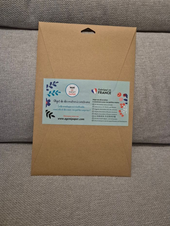 Décoration petit renard à colorier - photo numéro 2