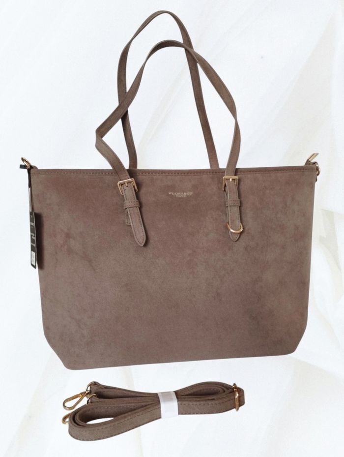 Cabas taupe Flora Co