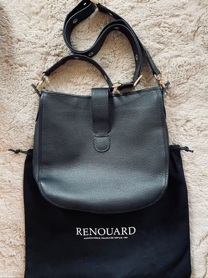 Superbe sac cuir Renouard neuf!