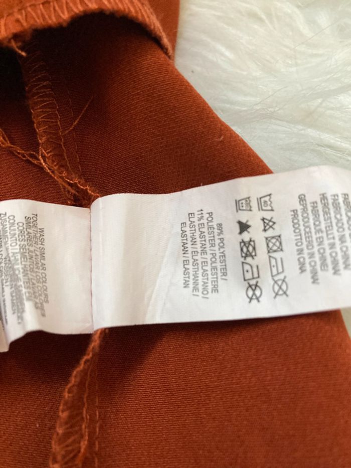 Jupe taille haute Ave ceinture Primark rouille Taille 38/M - photo numéro 6