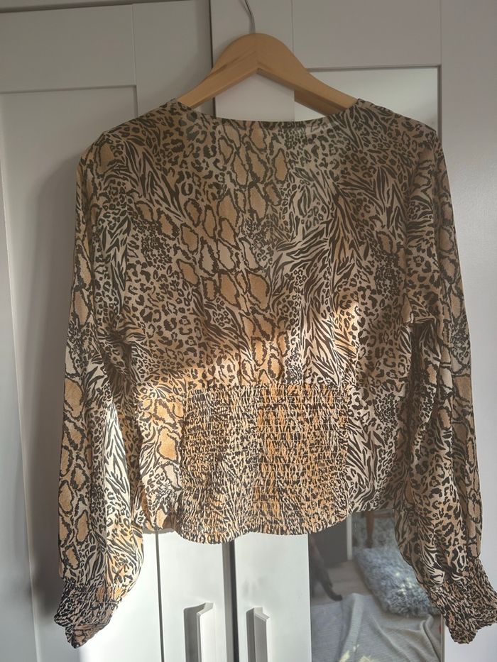 Chemisier léopard H&M - photo numéro 5