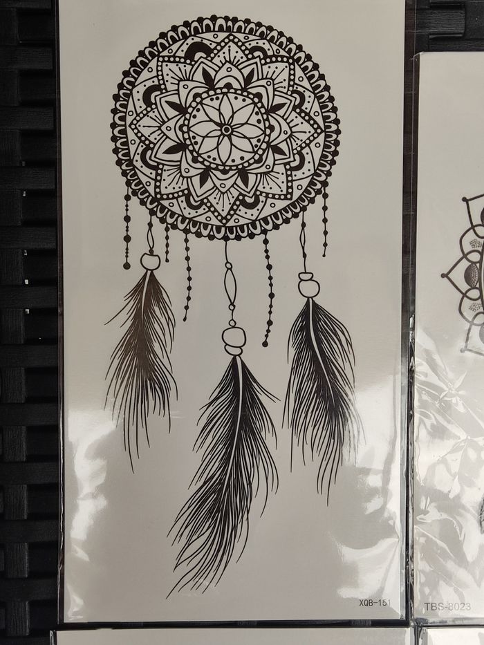 Lot de 6 tatouages temporaires ultra réaliste - photo numéro 2