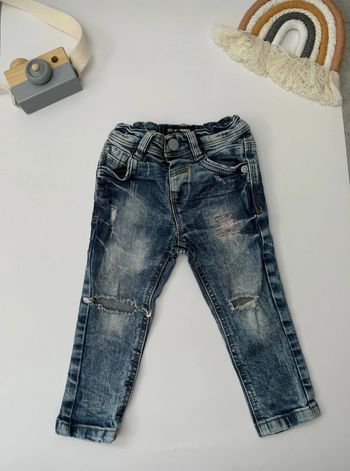 Jeans Next Baby à trous garçon taille 9-12 mois