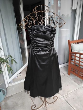 Robe bustier avec écharpe