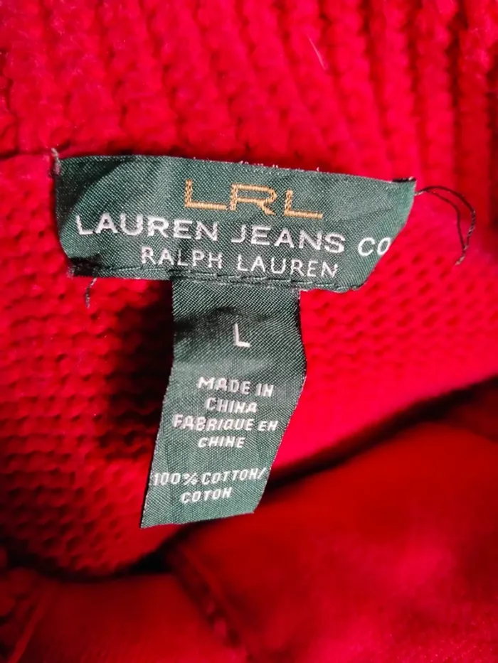 Superbe pull femme de marque Lauren Ralph Lauren femme taille L 40 42 - photo numéro 7
