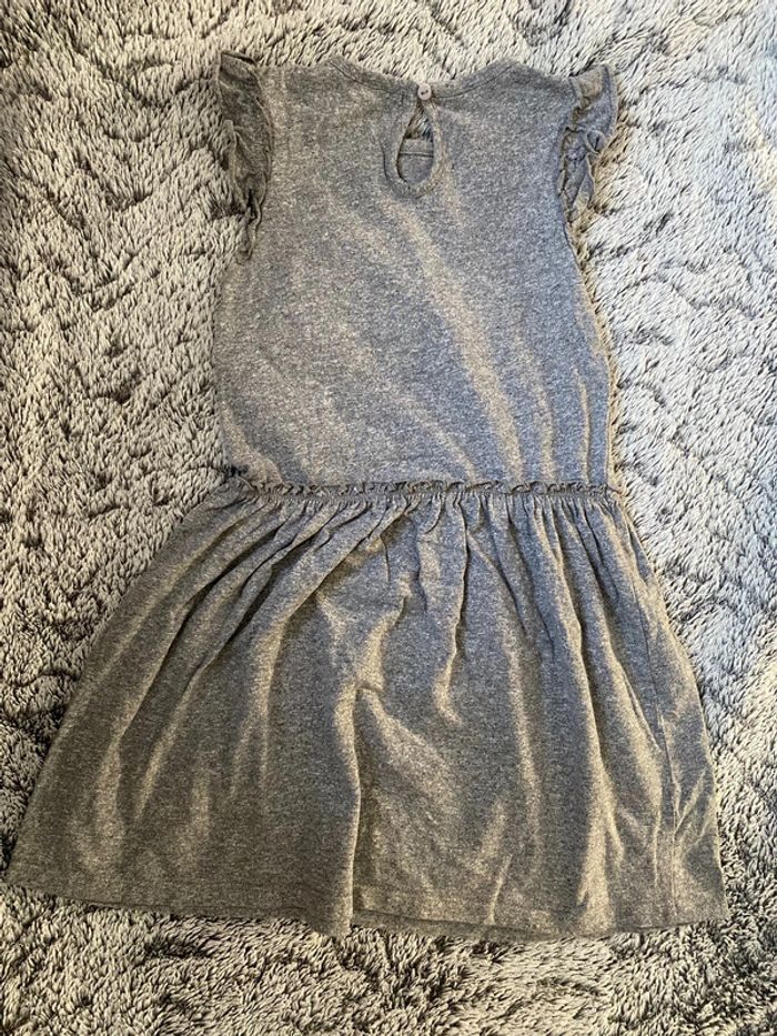 Robe Kiabi grise - 8 ans - photo numéro 4