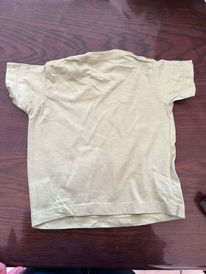 T-shirt manches courtes 6 mois vert - photo numéro 2