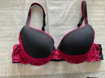 Soutien-gorge noir Rougegorge