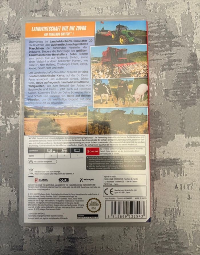 Farming Simulator 20 Nintendo Switch 🌾 | PEGI 3 | Jeu famille - photo numéro 2