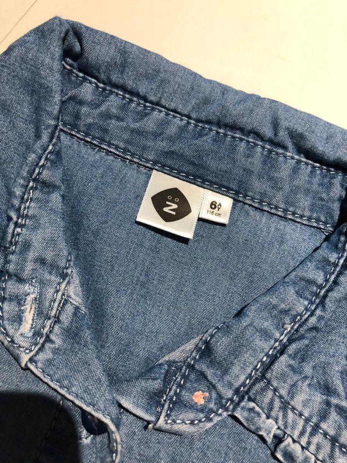 Lot jupe et chemise en jean - photo numéro 5