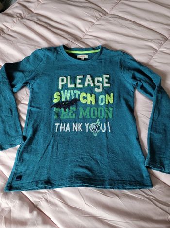 t-shirt Mlongue catimini 10ans  (6e)