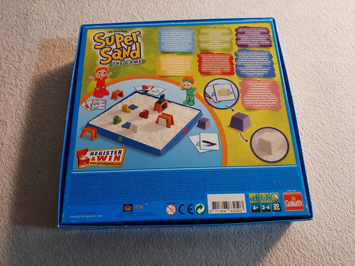 Jeu éducatif Super Sand – Motricité fine 4+ – activité calme Montessori - photo numéro 2