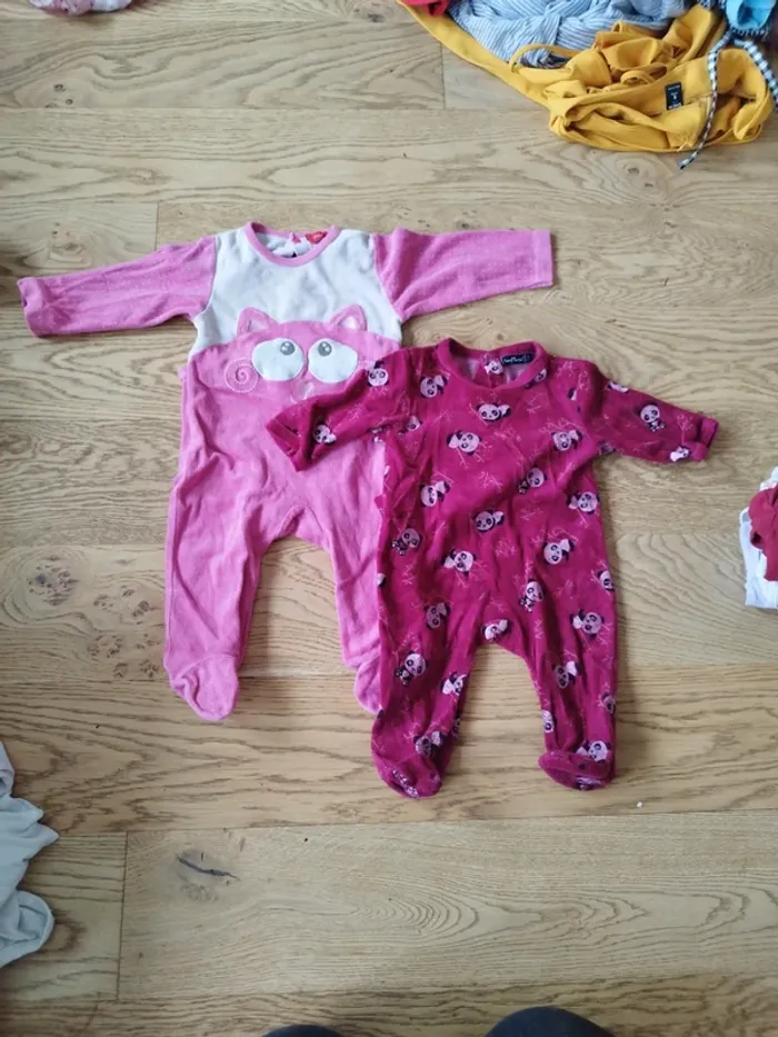 Lots pyjamas velours