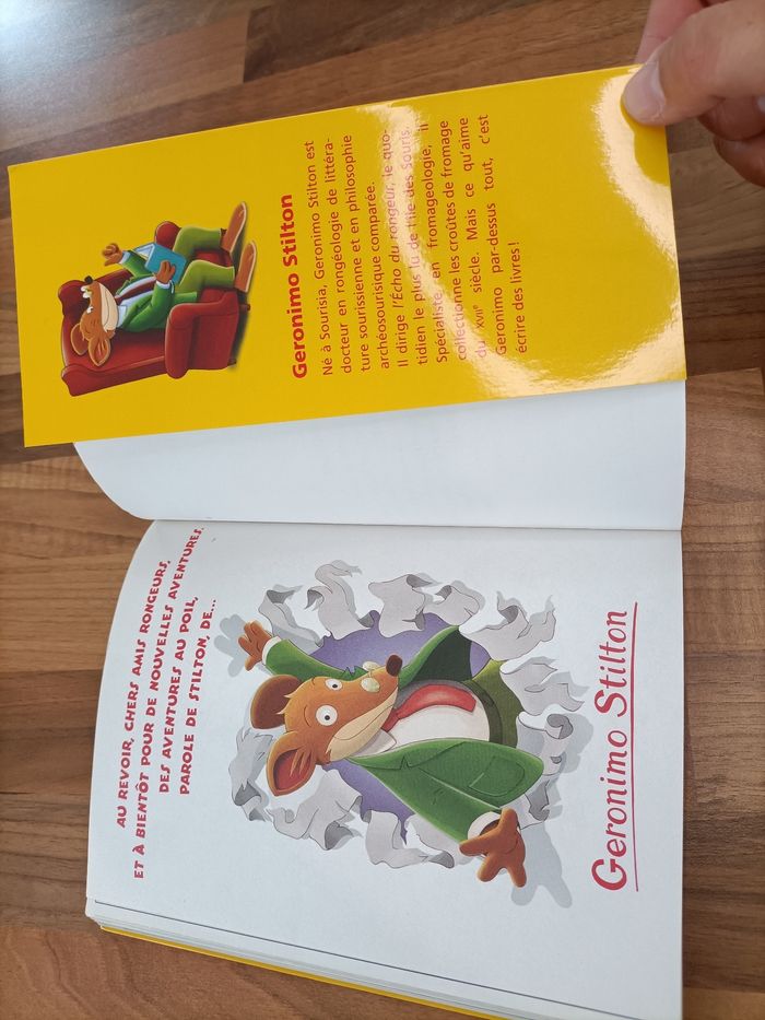 Livre Géronimo Stilton Le gladiateur fantôme - photo numéro 6