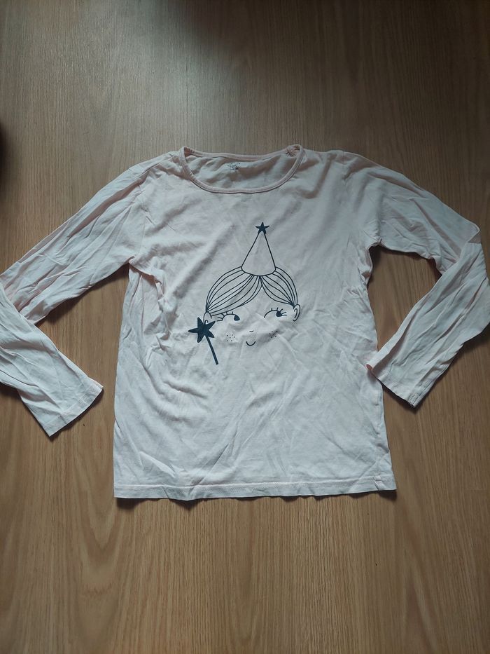 Lot 4 hauts de pyjama fille 12 ans Kiabi TBE 👩 - photo numéro 4