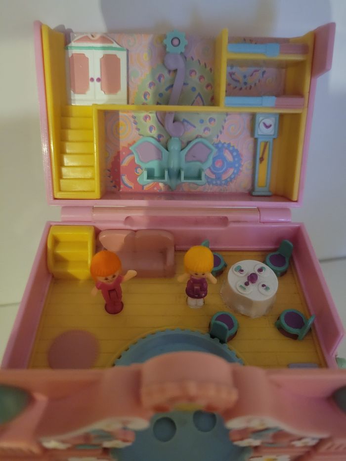 Polly Pocket Vintage Funtime Clock Playset de 1991 - photo numéro 4