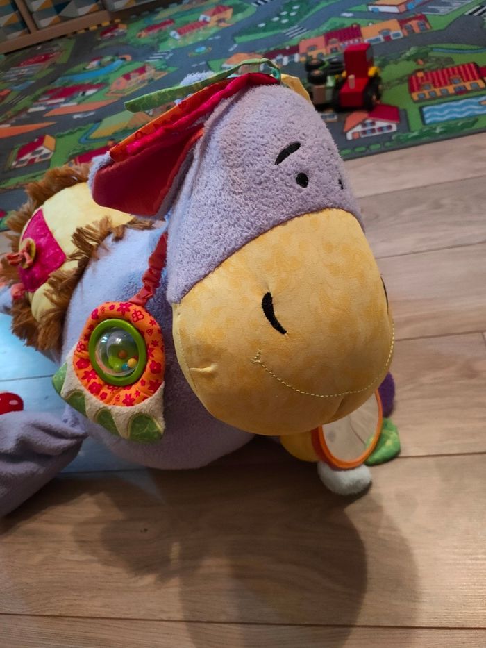 Maxi peluche d'éveil Laki l'âne - photo numéro 1