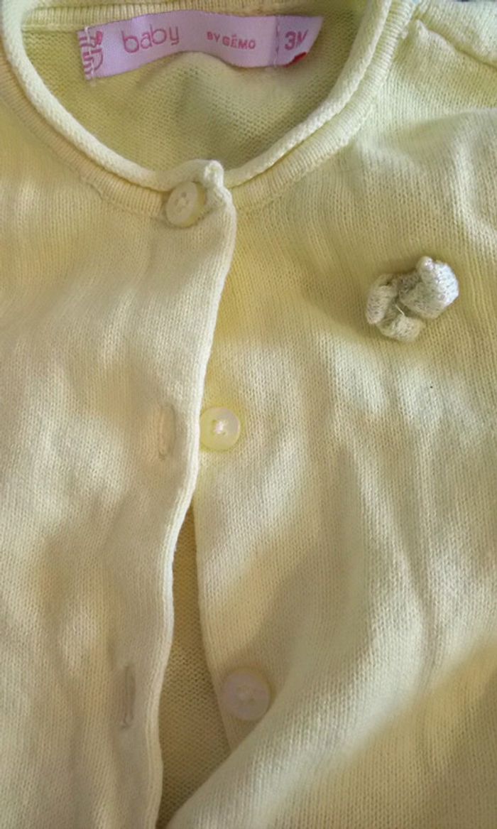 Gilet gemo 3 mois neuf - photo numéro 2