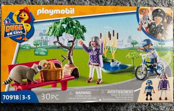 Playmobil 70918 Duck on Call - Policière et Animaux