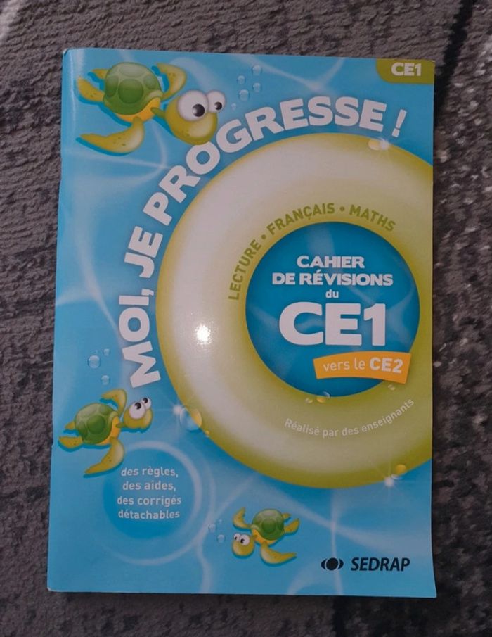 Cahier de révisions CE1 vers le CE2
