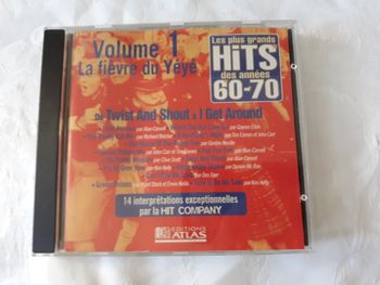 Faby27800 CD La Fièvre du Yéyé les plus grands titres des années 60-70 : 14 titres
