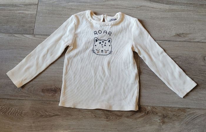 Ensemble t-shirt manches longues et legging taille 24 mois - photo numéro 2