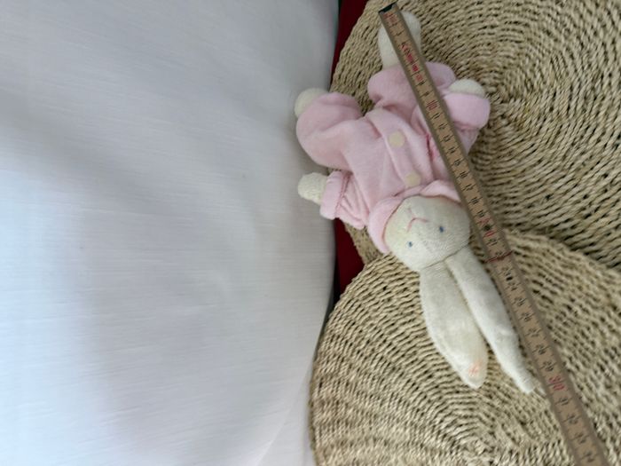 doudou lapin pyjama rose - photo numéro 4