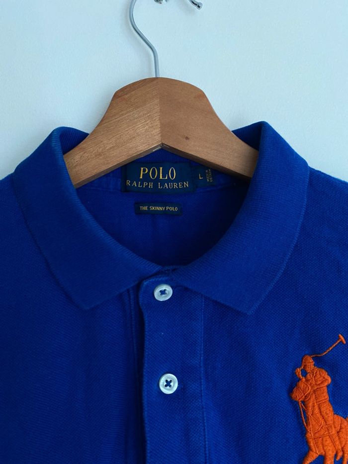 Polo bleu - photo numéro 3