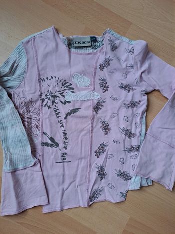 Tee-shirt asymétrique manches longues #IKKS