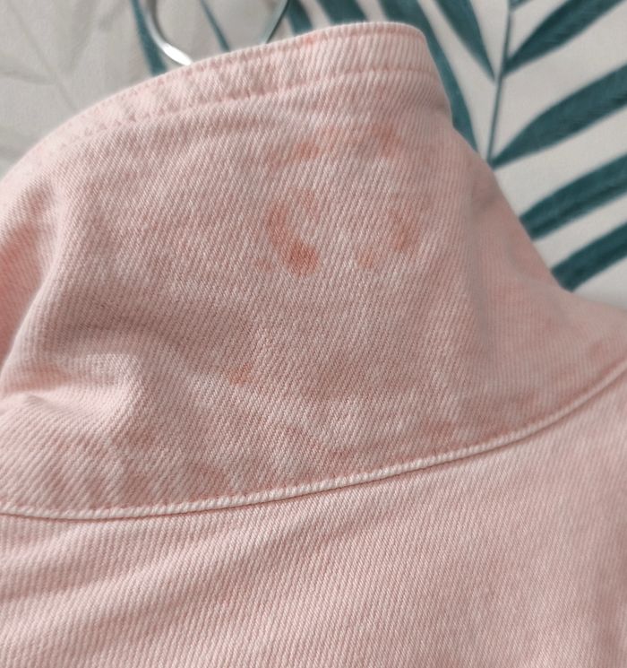 🌸 Veste en jean - Rose - Kiabi - 10 ans 🌸 - photo numéro 6