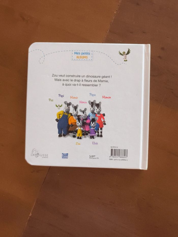Livre le dino de Zou très bon état - photo numéro 3