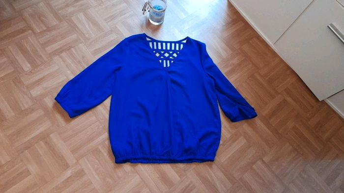 Blouse bleu