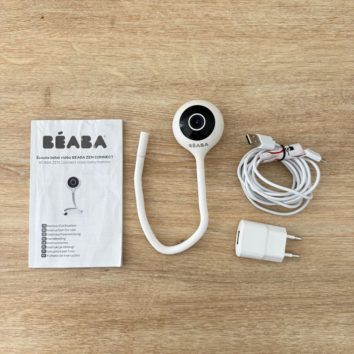 Caméra de surveillance pour bébé BÉABA Zen Connect.