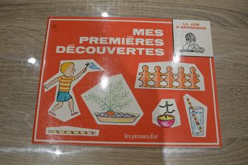 Livre la joie d'apprendre mes premières découvertes les presses d'or