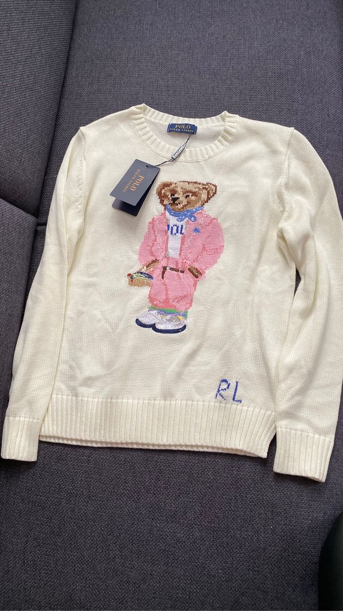 Pull polo Ralph Lauren bear