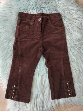 🍪 pantalon fille marron Kenzo kids 2 ans