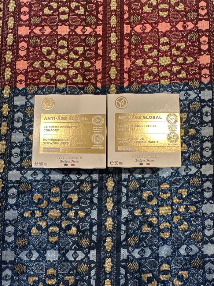 Lot de 2 crèmes correctrices Anti-Age Global (crème de nuit)