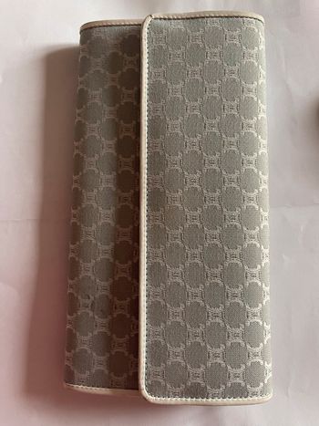 Portefeuille Céline gris clair