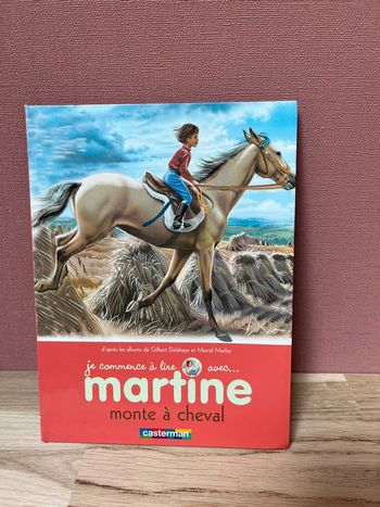 Livre je commence à lire avec Martine 2